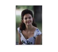 HDSHJFIK Poster decorativo da parete su tela con immagine di Ashley Judd con stelle femminili, stampa moderna, per camera da letto, per camera da letto, 50 x 75 cm