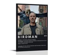 HDSHJFIK Poster decorativo da parete su tela con immagine di un uccellino, film nostalgico, stampa moderna, per camera da letto, 50 x 75 cm