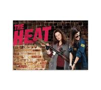 HDSHJFIK Poster decorativo da parete su tela, motivo: commedia criminale The Heat 2013, poster decorativo moderno per camera da letto, per camera da letto, 60 x 90 cm