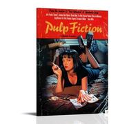 HDSHJFIK Pulp Fiction, poster decorativo da parete con film nostalgici eccellenti, stampa artistica su tela, poster decorativo moderno per la camera da letto (30 x 45 cm)