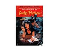 HDSHJFIK Pulp Fiction, poster decorativo da parete su tela, con stampa moderna di film e film di eccellente qualità, poster decorativo per la camera da letto (60 x 90 cm)