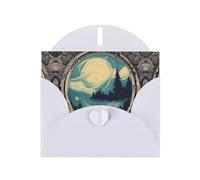 HDSKFNS Biglietti di auguri con scritta in lingua inglese "Not All Who Wander Are Lost 1", 15 x 10 cm, con buste, per compleanno, matrimonio, simpatia