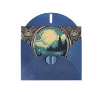 HDSKFNS Biglietti di auguri con scritta in lingua inglese "Not All Who Wander Are Lost 1", 15 x 10 cm, con buste, per compleanno, matrimonio, simpatia