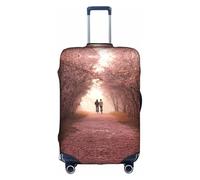 HDSKFNS Valentine'S Day Heart Trees Bicicletta Stampa Valigie Coperture Per Bagagli Valigia Copertura Per Bagagli Da Viaggio Copertura Per Valigie Da 45-81 Pollici, bianco, X-Large