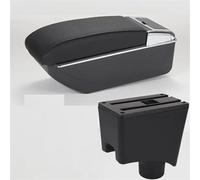 HDSNWG Accessori Auto Sedile Console Centrale Scatola Braccioli Scatola Portaoggetti per Almera G15(D Black Line No USB)