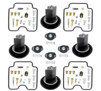 HDSNWG Accessori di conversione riparazione Kit Di Riparazione E Ricostruzione Del Carburatore Del Motociclo per Y&amaha per FAZER FZS1000 2001 2002 2003 2004 2005 FZ-1(Style 3)