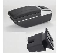HDSNWG Accessori Interni Auto Console Centrale Scatola Portaoggetti Multifunzionale Scatola Bracciolo per NV200 2011-2019(C Black Line No USB)