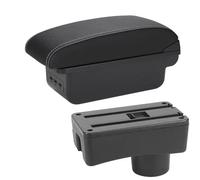 HDSNWG Accessori interni auto console centrale scatola portaoggetti multifunzione bracciolo scatola portaoggetti per Aygo X (B3 nero bianco 3USB)