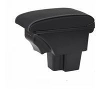 HDSNWG Accessori Interni per Auto Console Centrale Scatola Portaoggetti Multifunzionale Scatola Braccioli per Forte per Cerato 2009-2013(Black White Lines)