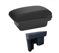 HDSNWG Accessori Interni per Auto Console Centrale Scatola Portaoggetti Multifunzionale Scatola Bracciolo per Hilux per Revo(A-Black Black Line)