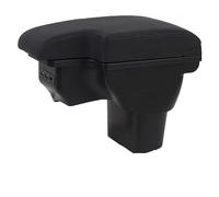 HDSNWG Accessori Interni per Auto Scatola Portaoggetti Console Centrale Scatola Portaoggetti Multifunzione per Bracciolo per ESQ 2010-2019(B2 Black Line Corium)