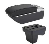 HDSNWG Accessori Interni per Auto Scatola Portaoggetti per Console Centrale Scatola Portaoggetti per Bracciolo Multifunzione per Vitara(A2 Black Line 7USB)