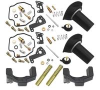 HDSNWG Accessori Moto Kit di Riparazione Carburatore Moto Galleggiante Stantuffo Accessori per Y&amaha per Virago XV535 1990-2001 XV 535