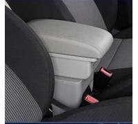 HDSNWG Accessori per La Modifica della Custodia Portaoggetti della Console Centrale per Box Bracciolo con Porta USB Portabicchieri per Fiat 500(B-Titanium)