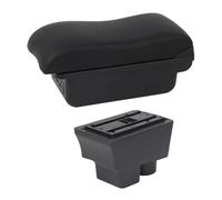 HDSNWG Auto Bracciolo Box Bracciolo Console Centrale Stoccaggio Retrofit Parti Accessori per Fabia 2 2008-2014(C Black Line 2)
