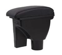 HDSNWG Box Bracciolo Parti di Retrofit Dettagli Interni Box Portaoggetti per Auto Accessori per Auto Installazione Semplice per Getz(A Black Black Line)