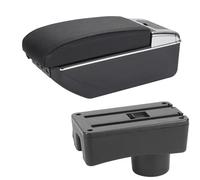 HDSNWG Bracciolo per auto, accessori per auto, dettagli interni, parti retrofit per Aygo X (A2 linea nera 7USB)