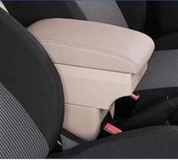 HDSNWG Bracciolo per auto console centrale, accessori di modifica per Golf 6 5 Mk6 MK5 per Jetta (C-Beige)