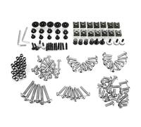 HDSNWG Cassetta degli Attrezzi Accessori Moto Carena Bulloni Kit Corpo Fissaggio Pinze Viti per tmax 500 tmax500 t Max 500 TMAX 530 2001-2016(Argento)