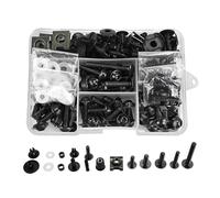 HDSNWG Cassetta degli Attrezzi Moto Body Kit Completo Carena Viti Bulloni di Copertura per Tenere 1200 700 TMAX TMAX500 TMAX530 TMAX 560 Tech Max(Black)