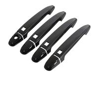 HDSNWG Copri Maniglie Cromate Porte Auto Accessori Per Lexus LS XF30 430 2001-2006(Black 4 buttons)