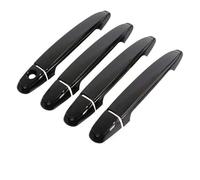 HDSNWG Copri Maniglie Cromate Porte Auto Accessori Per Lexus LS XF30 430 2001-2006(Black no button)
