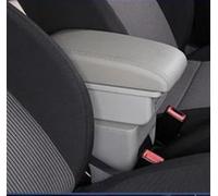HDSNWG Decorazione Auto Styling Box Portaoggetti Multifunzione per Console Centrale per 206 207 CC Cabrio(B-Titanium)