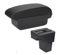 HDSNWG Decorazione Auto Styling Scatola Portaoggetti Multifunzionale per Console Centrale per Accent RB per Solaris 2011-2016(C Black White NousB)