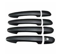 HDSNWG Modanatura Maniglia Esterna Portiera Dell'auto Guida Sinistra Accessori Per Mazda 2 3 6 CX3 CX5 2014-2019(Normal Carbon)