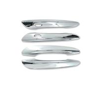 HDSNWG Rivestimento Maniglia Della Portiera Senza Chiave Auto Intelligente Per Mazda CX30 2020-2023 DM(Argento)