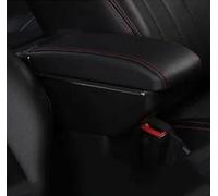 HDSNWG Scatola Bracciolo Parti di Retrofit Bracciolo per Auto Custodia Centrale Accessori Interni Speciali con USB per Liana(Double Black Red)