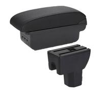 HDSNWG Scatola per Bracciolo per Auto Parti di Retrofit Dettagli Interni Scatola Portaoggetti Installazione Semplice per Ignis(B Black Line 3usB)