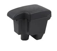 HDSNWG Scatola portaoggetti per bracciolo auto 2021 2022 parti retrofit accessori interni auto per Yaris per elegante (B3 linea bianca Corium)