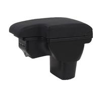 HDSNWG Scatola Portaoggetti per Bracciolo Auto Parti di Retrofit Accessori Auto Dettagli Interni per Juke 2010-2022(A Black Black Line)