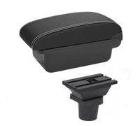 HDSNWG Scatola Portaoggetti per Bracciolo della Console Centrale per Picanto Accessori di Modifica delle Parti Interne Dell'auto(A-Black White Line)