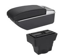 HDSNWG Scatola portaoggetti speciale per bracciolo auto, parti modificate per Astra J 2012 2013 2014 2015 2016 2017 2018 2019 2020 (A2 linea nera 7USB)