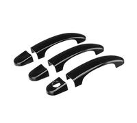 HDSNWG Set Di Coprimaniglia Porta Esterna Accessori Auto Per V&W Per Caddy Per Furgoni 2004-2015(Gloss Black)