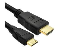 HDTV. Cavo video audio, M~ni su un tipo HDMI- Cavo compatibile Compatible With PC GPU. Telecamera digitale della carta Compatible With monitorare il display-1080P-1.5 metri ( Size : Mini HDMI Adapter