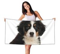 HDTVTV Cane da montagna bernese, Telo da spiaggia in velluto, asciugamano da bagno ultra morbido, coperta da spiaggia ad asciugatura rapida