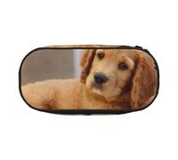 HDTVTV Cocker Spaniel Cucciolo Piccoli Spaniel Cani Animali Domestici Astuccio per matite, astuccio per penne, astuccio portatile con cerniera, astuccio per cosmetici