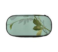 HDTVTV Fiori floreali d'epoca Astuccio per matite, astuccio per penne, astuccio portatile con cerniera, astuccio per cosmetici
