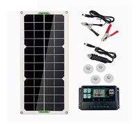 Hduacuge 30 W Pannello Solare Auto Van Barca Caravan Camping Car Trickle Portatile 12 V Caricabatteria con Controller 100 A