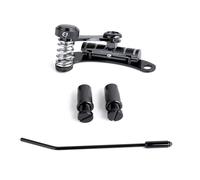 Hduacuge Cordiera Vibrato per Chitarra Tremolo, Corpo Piatto, Ponte Vibrato per Chitarre Elettriche LP Nero