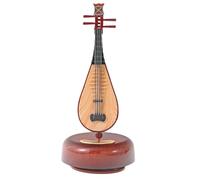 Hduacuge Pipa Instruments Classics Pipa - Scatola di musica per la casa, armadietto da vino, decorazioni per violino, chitarra ottava, scatola