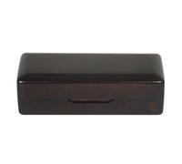 Hduacuge Scatola portaoggetti per sassofono in legno, testa di sassofono anti-pressione, punta per strumento portatile, scatola di protezione in legno