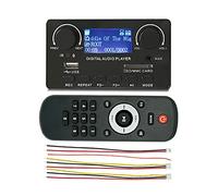 Hduacuge Schermo LCD Bluetooth 5.0 Supporto Scheda Decodificatore MP3 Registrazione FM DC 12V MP3 WMA WAV Ape FLAC Lettore Audio