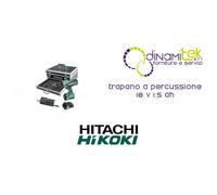 HDV18DJL TRAPANO A PERCUSSIONE 18 V 1,5 Ah CASE IN ALLUMINIO HIKOKI
