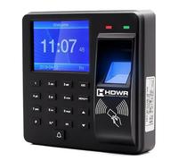 HDWR CTR10 Macchina di Registrazione, Sistema Avanzato di Rilevazione delle Presenze - Biometrico, RFID, Verifica con Password - 1000 Dipendenti, Controllo degli Accessi