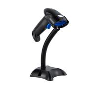 HDWR HD1100A Scanner QR 1D 2D wireless con base, automatico | Base inclusa, programmazione prefissi e suffissi, scansione a mani libere, CMOS