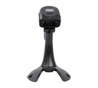 HDWR HD2600A Lettore barcode 2D wireless con supporto, memoria 50.000 | QR e codici a barre da etichetta e schermo, radio 2,4 GHz fino a 100 m, Bluetooth 5.0, scansione auto, cadute 1,5 m